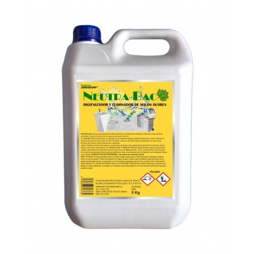 JEMAQUIMP - Neutra-Bac (Higienizador y Eliminador de Malos Olores)