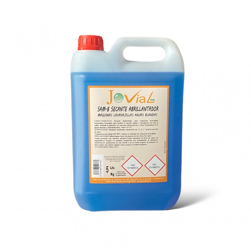 SAM B - Secante Abrillantador M quinas Lavavajillas Aguas Blandas