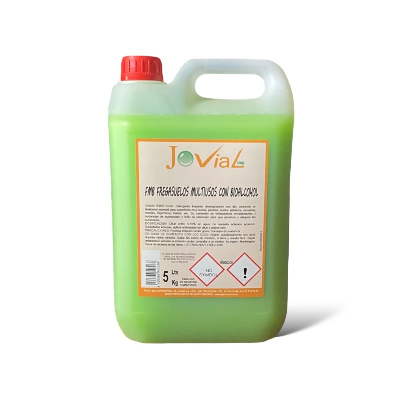 FMB - Fregasuelos Multiusos con Bioalcohol
