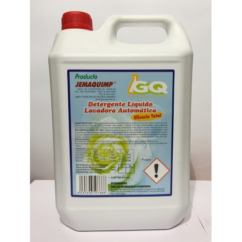 JEMAQUIMP - Detergente Líquido Lavadora Automática