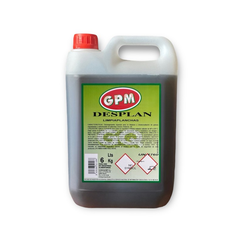 GPM DESPLAN (Limpiaplanchas) 6 kg.