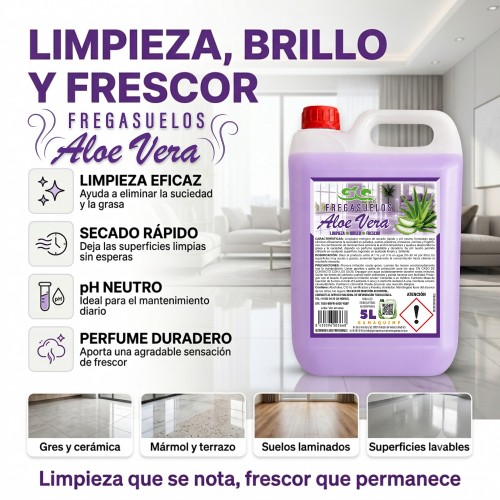 Fregasuelos Perfumado Aloe Vera
